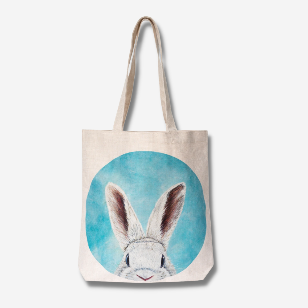 Hemp Bag - White Rabbit - The Joneses Limited