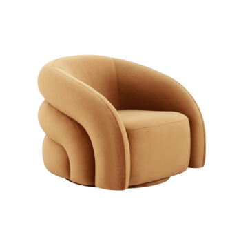 Curved Back Lounge Chair